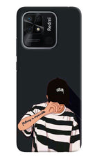 Aesthetic Boy Redmi 10/10 Power Hard Case Back Cover by Casekaro