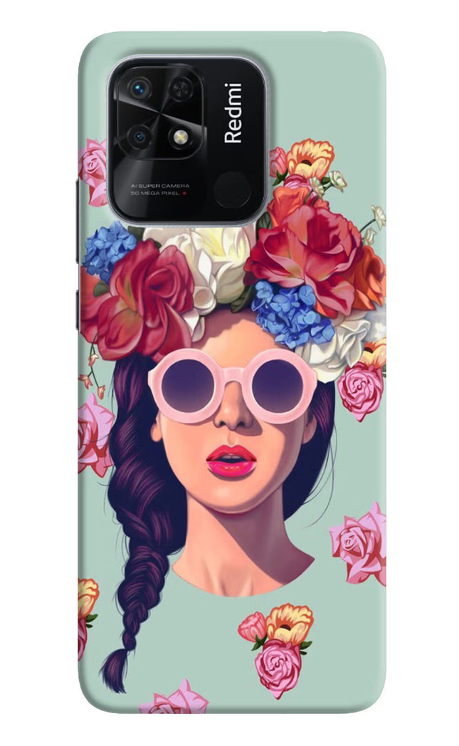 Pretty Girl Redmi 10/10 Power Hard Case Back Cover by Casekaro