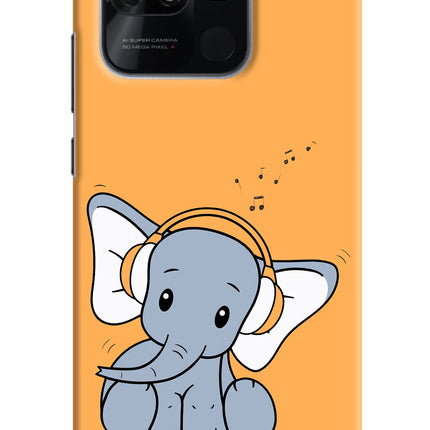 High On Music Redmi 10/10 Power Hard Case Back Cover by Casekaro