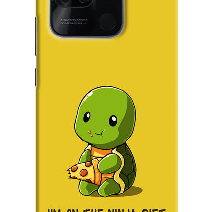 I'm on Ninja Diet Redmi 10/10 Power Hard Case Back Cover by Casekaro