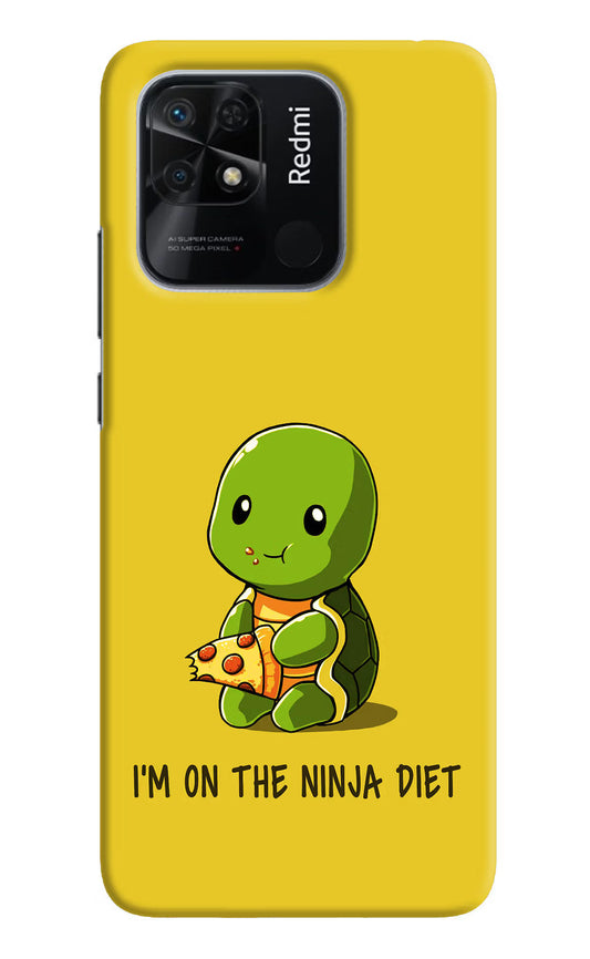 I'm on Ninja Diet Redmi 10/10 Power Hard Case Back Cover by Casekaro