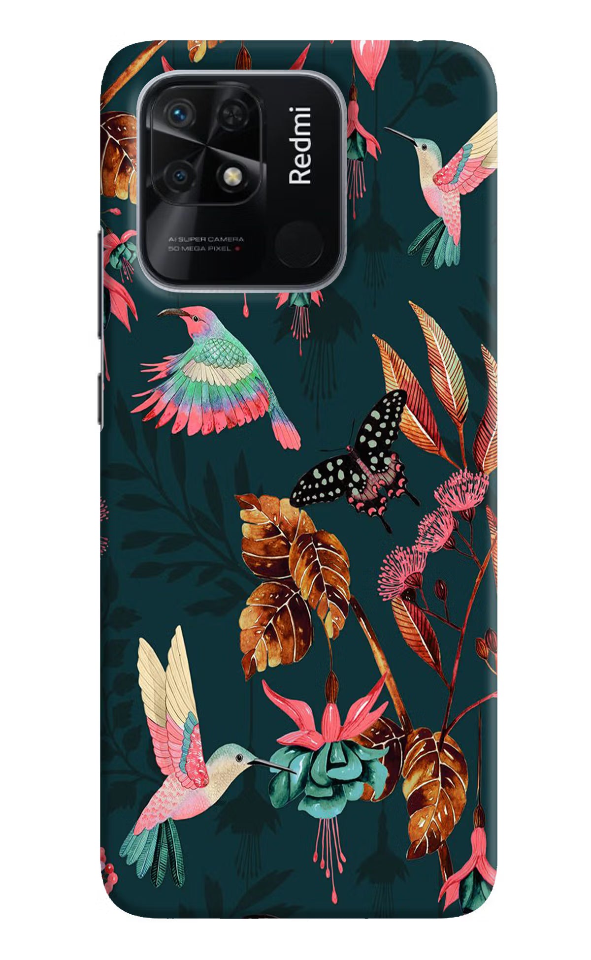 Birds Redmi 10/10 Power Hard Case Back Cover by Casekaro