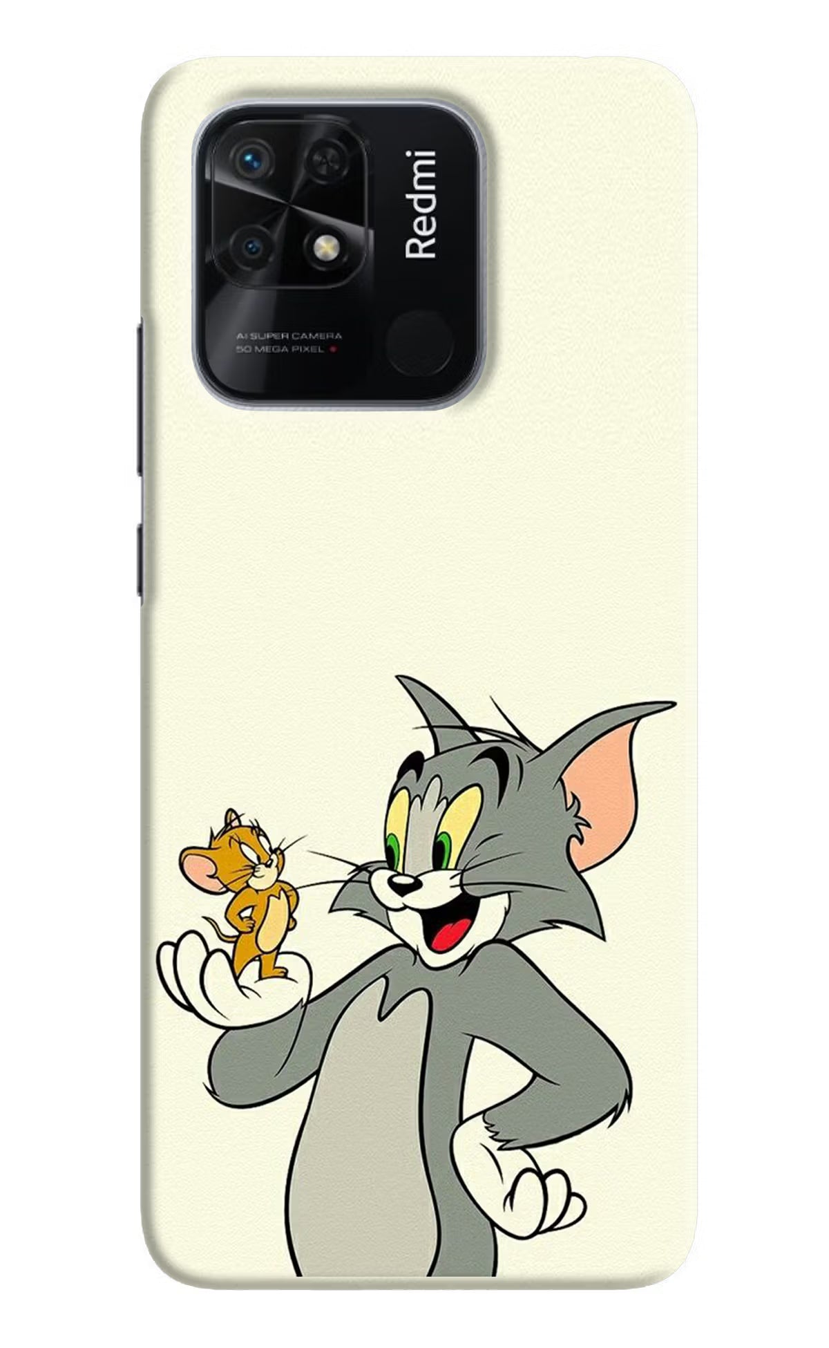 Tom & Jerry Redmi 10/10 Power Hard Case Back Cover by Casekaro