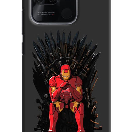 Ironman Throne Redmi 10/10 Power Hard Case Back Cover by Casekaro