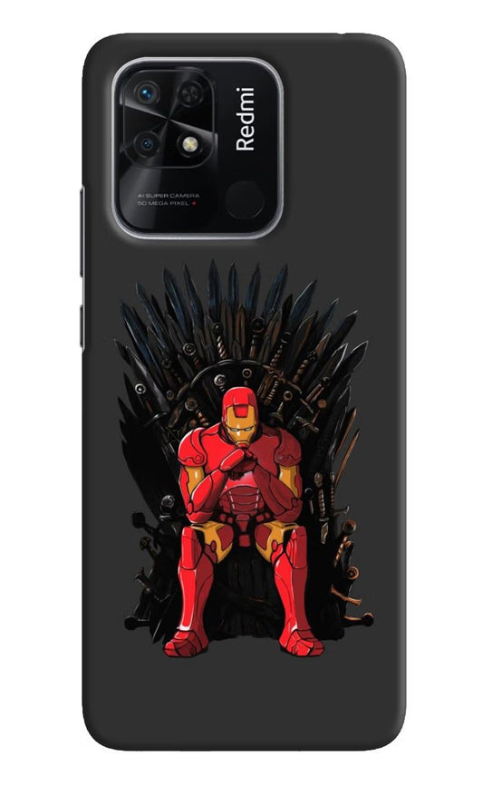 Ironman Throne Redmi 10/10 Power Hard Case Back Cover by Casekaro