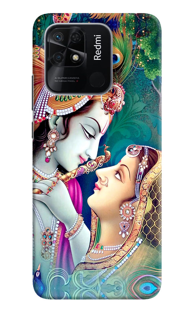 Lord Radha Krishna Redmi 10/10 Power Hard Case Back Cover by Casekaro