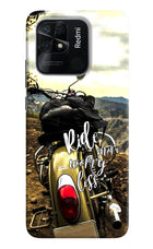 Ride More Worry Less Redmi 10/10 Power Hard Case Back Cover by Casekaro