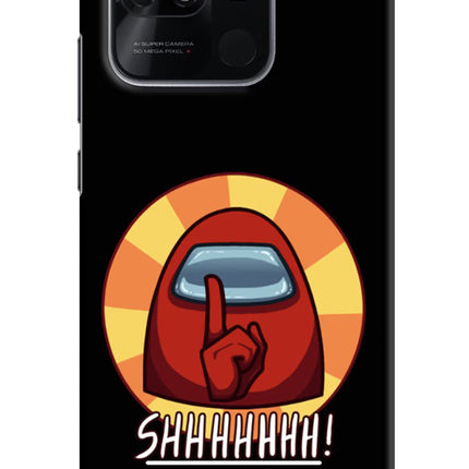 Among Us Shhh! Redmi 10/10 Power Hard Case Back Cover by Casekaro