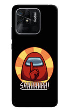 Among Us Shhh! Redmi 10/10 Power Hard Case Back Cover by Casekaro