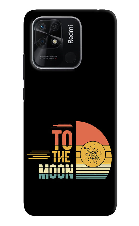 To the Moon Redmi 10/10 Power Hard Case Back Cover by Casekaro