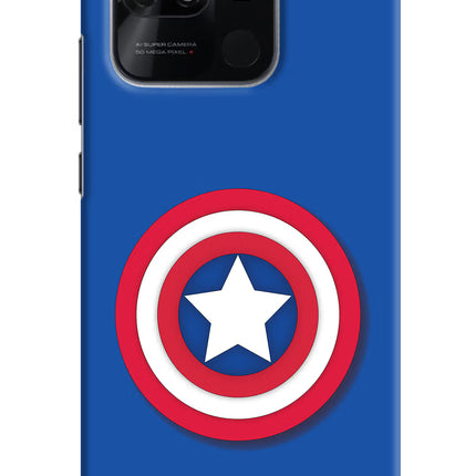 Shield Redmi 10/10 Power Hard Case Back Cover by Casekaro