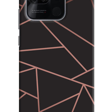 Geometric Pattern Redmi 10/10 Power Hard Case Back Cover by Casekaro