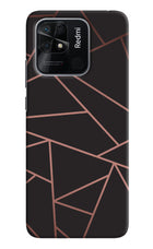 Geometric Pattern Redmi 10/10 Power Hard Case Back Cover by Casekaro