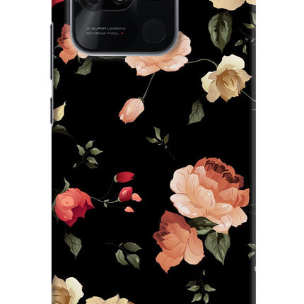 Flowers Redmi 10/10 Power Hard Case Back Cover by Casekaro