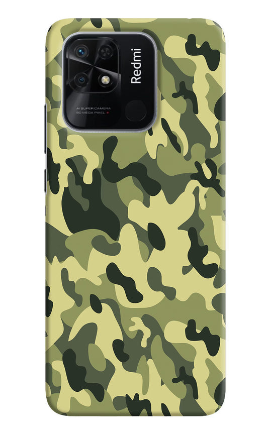 Camouflage Redmi 10/10 Power Hard Case Back Cover by Casekaro