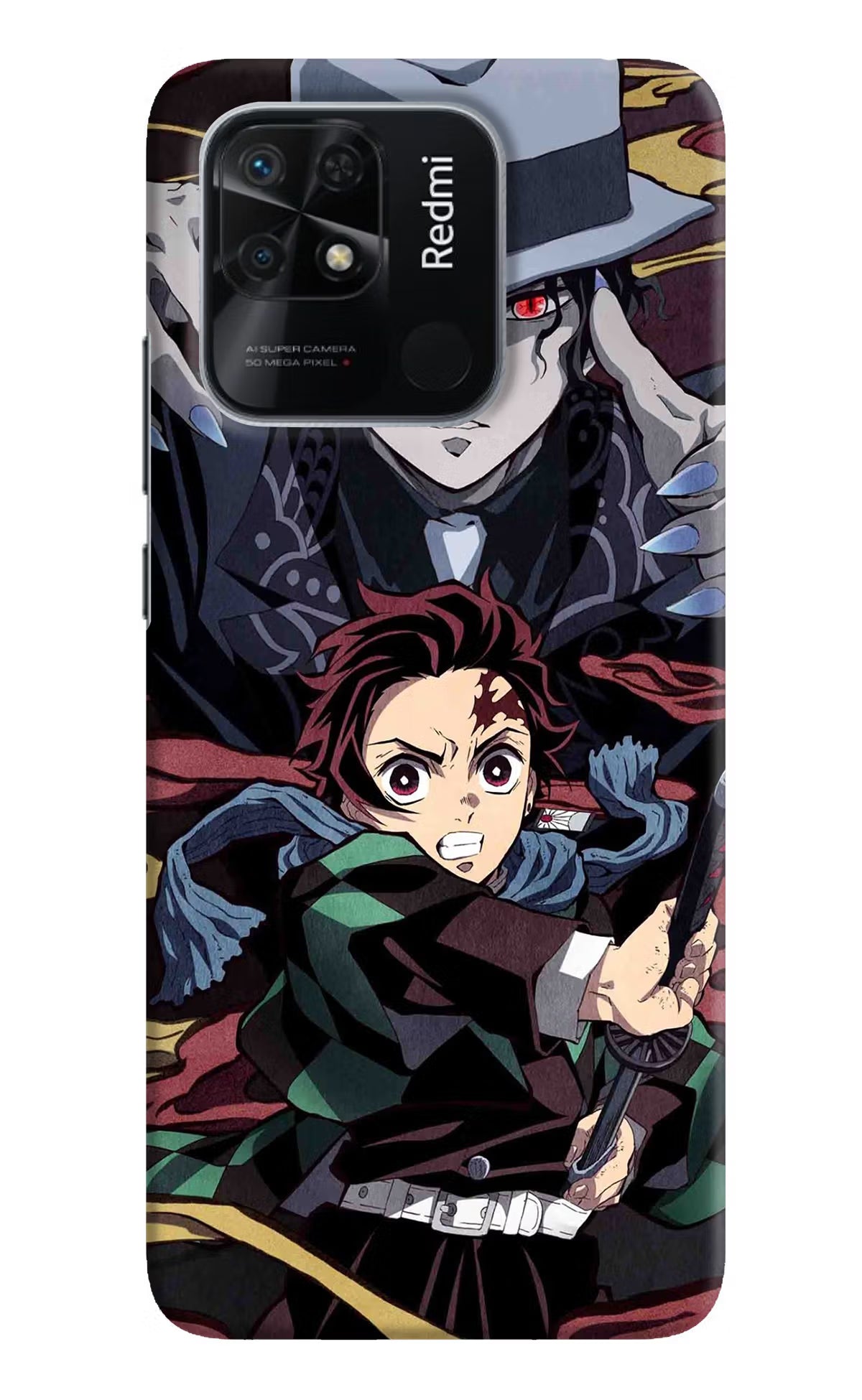 Demon Slayer Redmi 10/10 Power Hard Case Back Cover by Casekaro