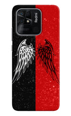 Wings Redmi 10/10 Power Hard Case Back Cover by Casekaro