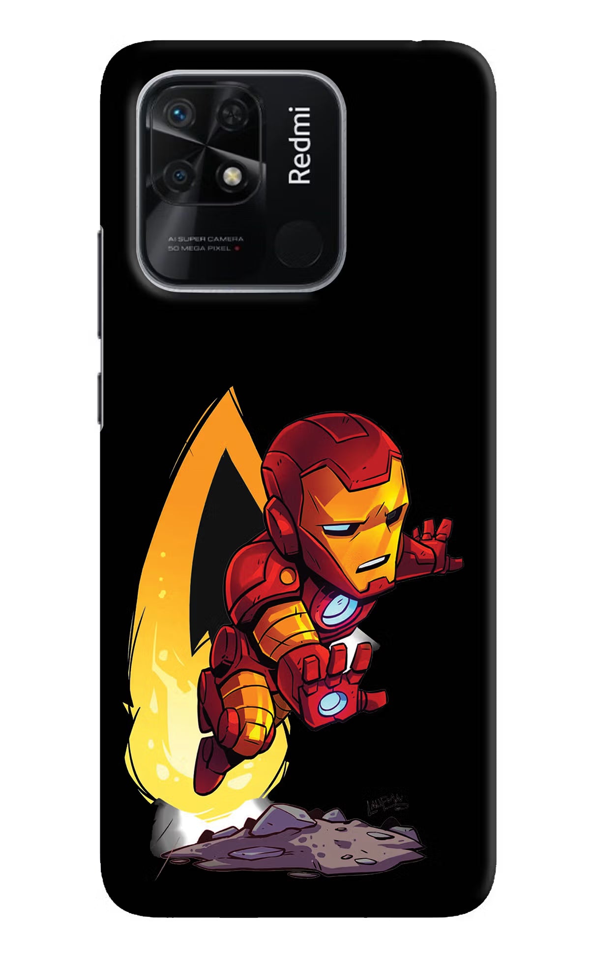 IronMan Redmi 10/10 Power Hard Case Back Cover by Casekaro