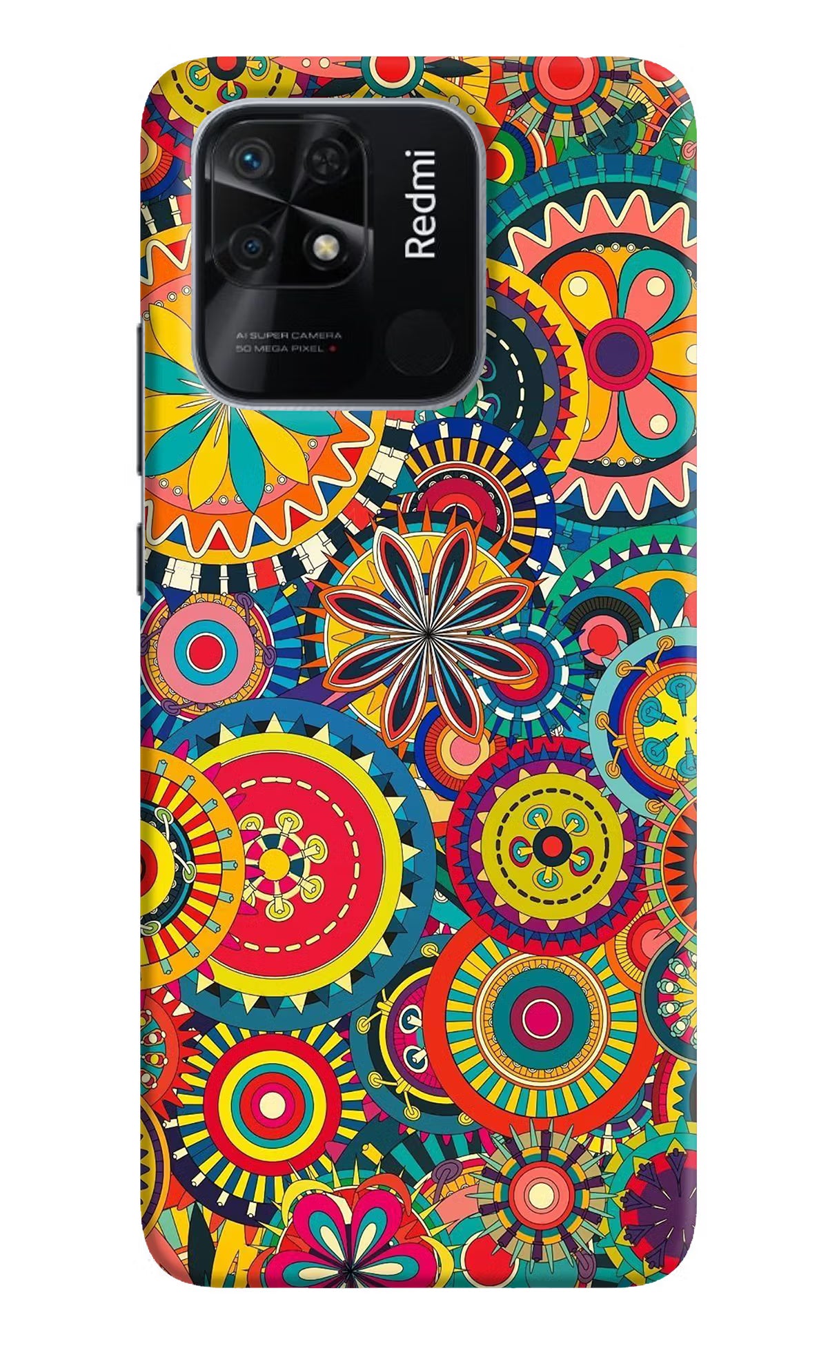 Gol Gol Art Redmi 10/10 Power Hard Case Back Cover by Casekaro