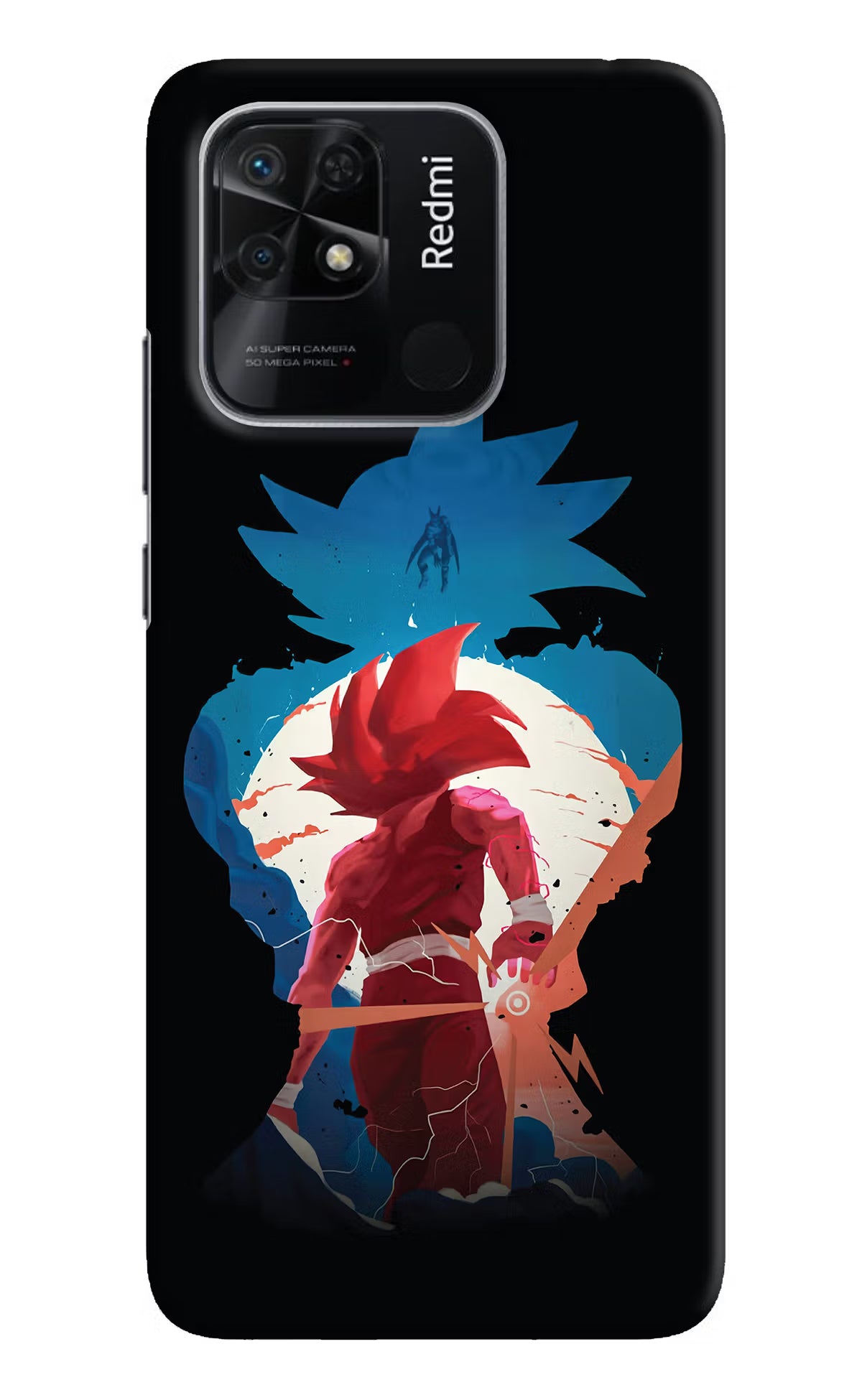 Goku Redmi 10/10 Power Hard Case Back Cover by Casekaro