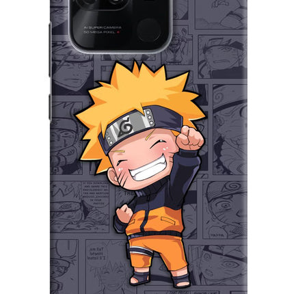 Chota Naruto Redmi 10/10 Power Hard Case Back Cover by Casekaro