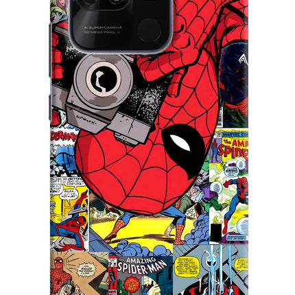 Spider Man Redmi 10/10 Power Hard Case Back Cover by Casekaro