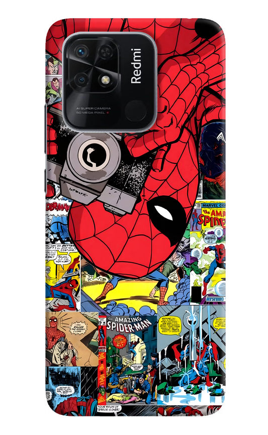 Spider Man Redmi 10/10 Power Hard Case Back Cover by Casekaro