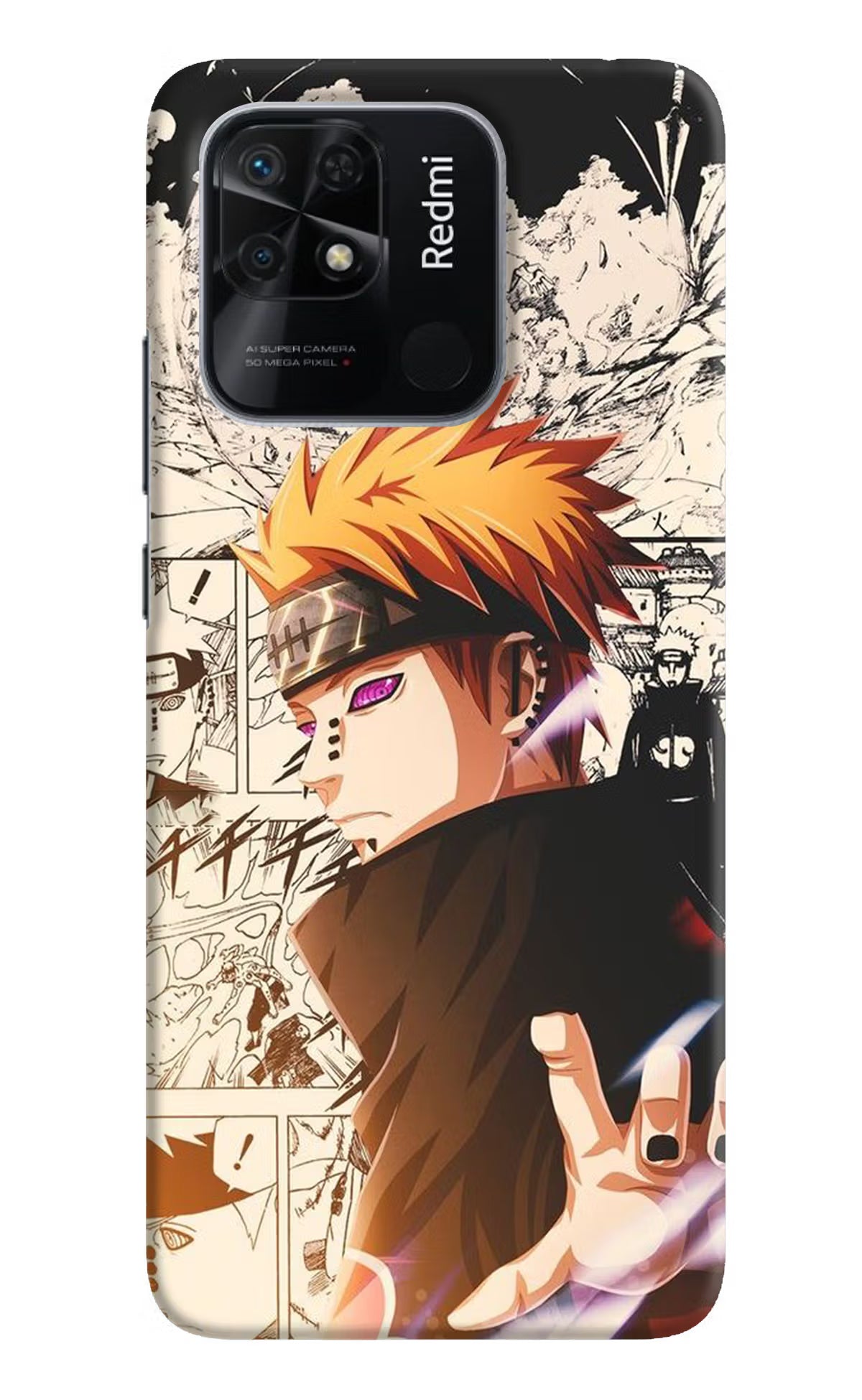 Pain Anime Redmi 10/10 Power Hard Case Back Cover by Casekaro