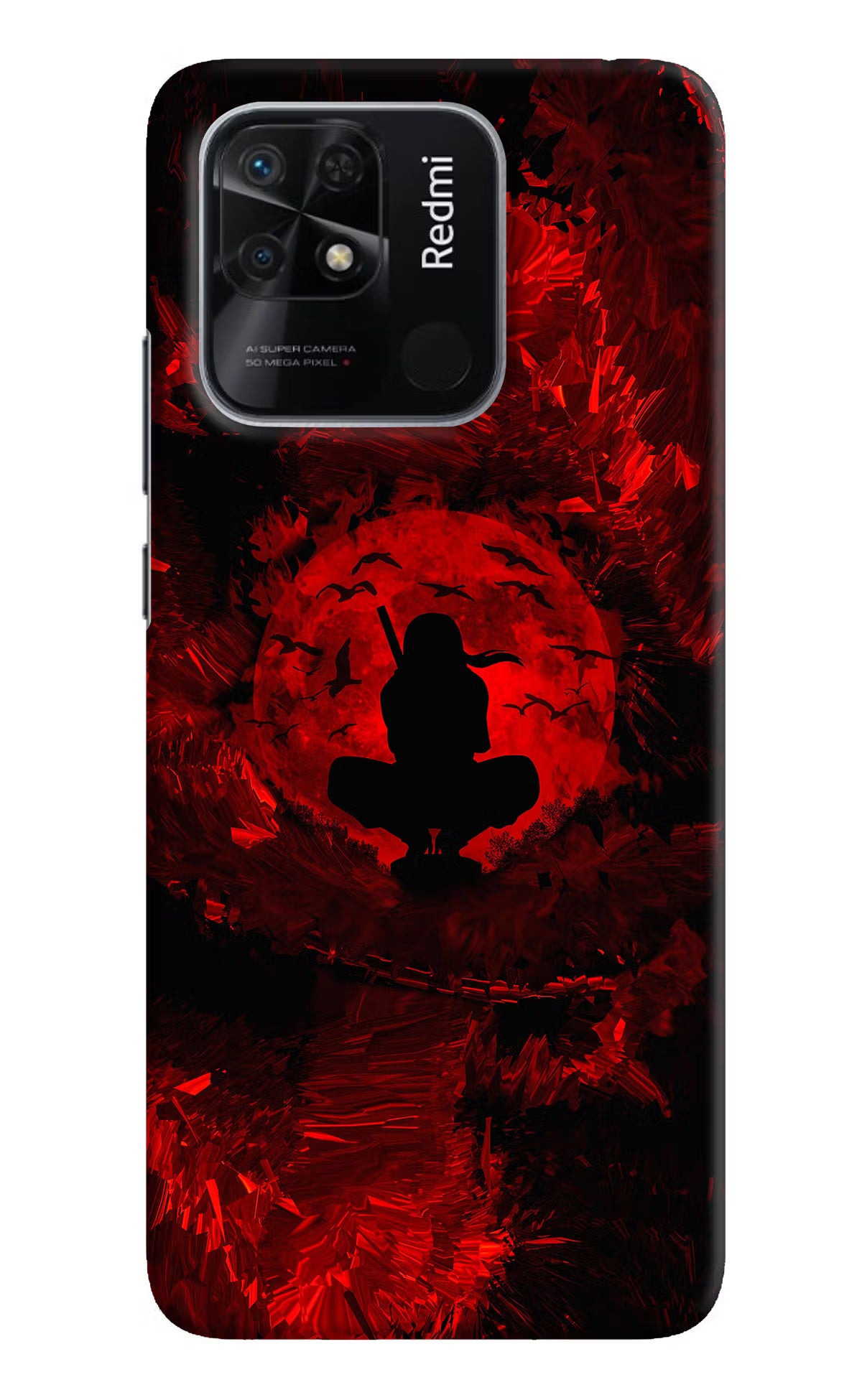 Itachi Uchiha Redmi 10/10 Power Hard Case Back Cover by Casekaro