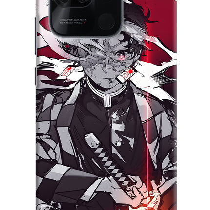 Demon Slayer Redmi 10/10 Power Hard Case Back Cover by Casekaro