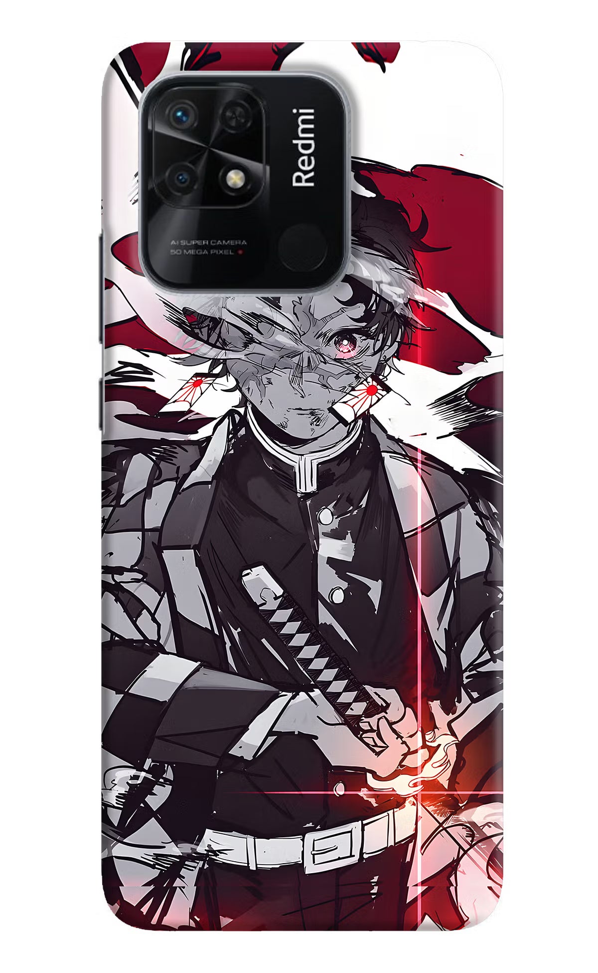 Demon Slayer Redmi 10/10 Power Hard Case Back Cover by Casekaro