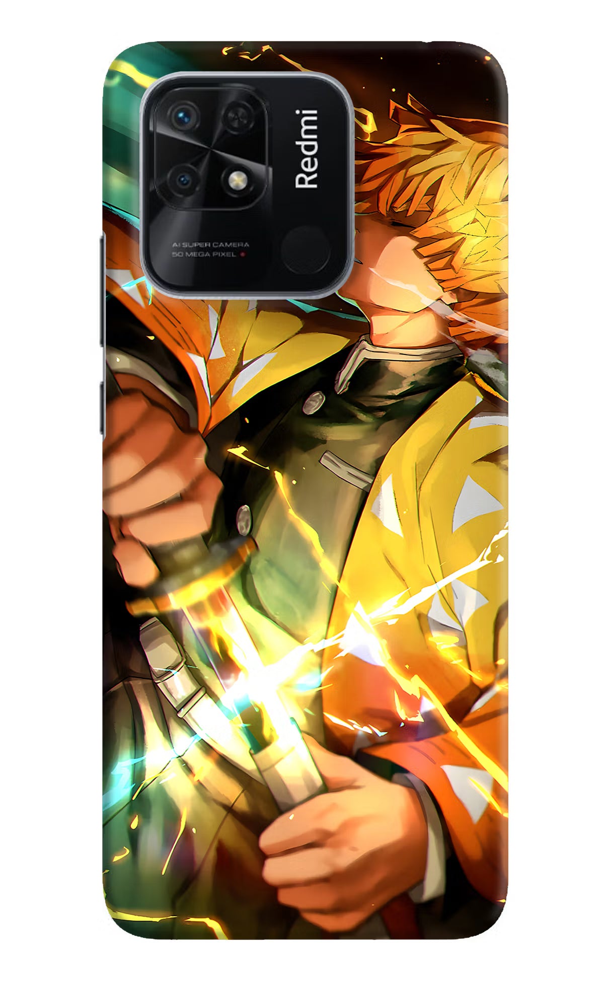 Demon Slayer Redmi 10/10 Power Hard Case Back Cover by Casekaro