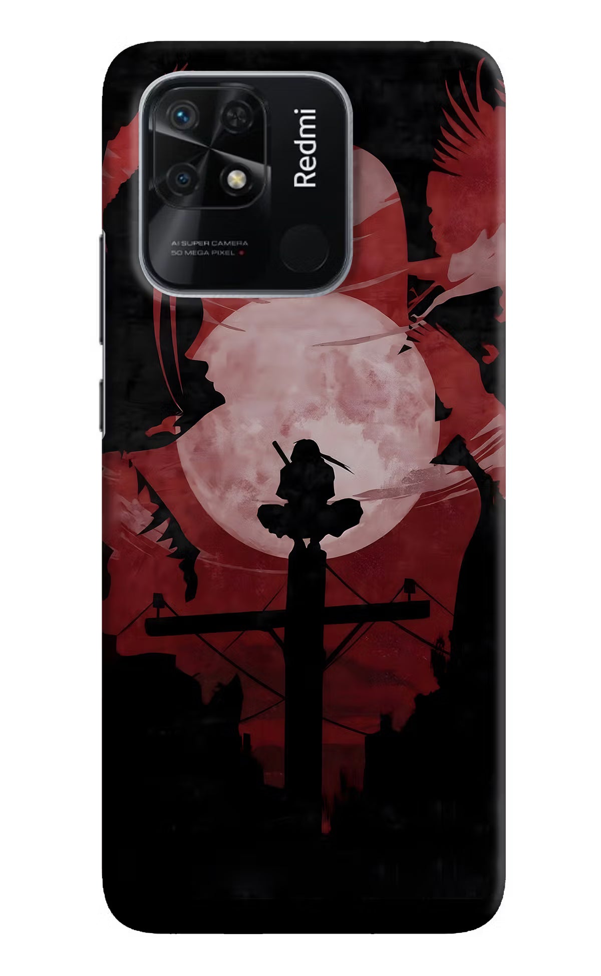 Naruto Anime Redmi 10/10 Power Hard Case Back Cover by Casekaro