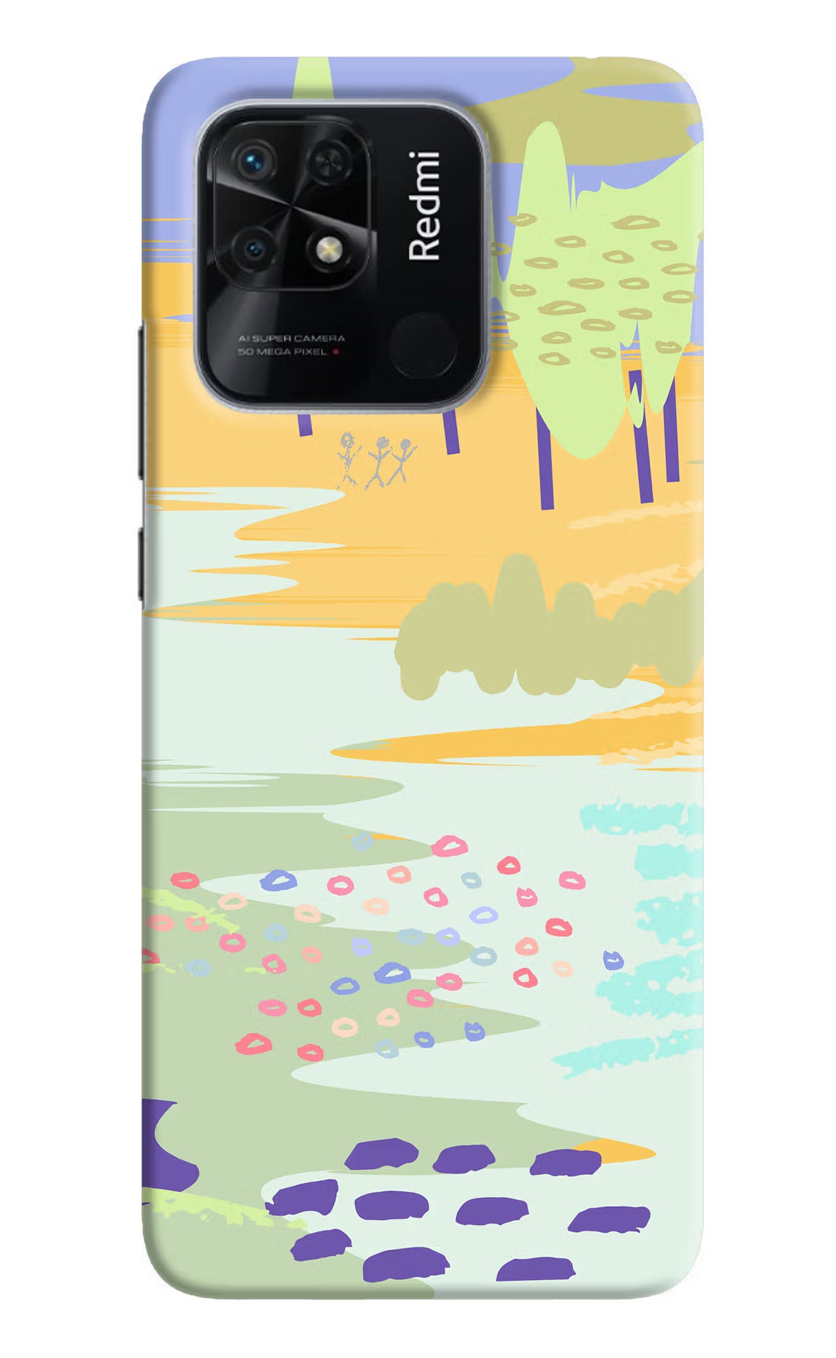 Scenery Redmi 10/10 Power Hard Case Back Cover by Casekaro