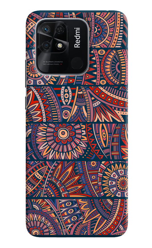 African Culture Design Redmi 10/10 Power Hard Case Back Cover by Casekaro