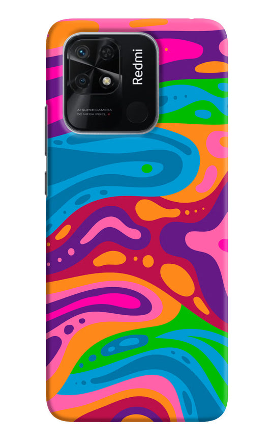 Trippy Pattern Redmi 10/10 Power Hard Case Back Cover by Casekaro