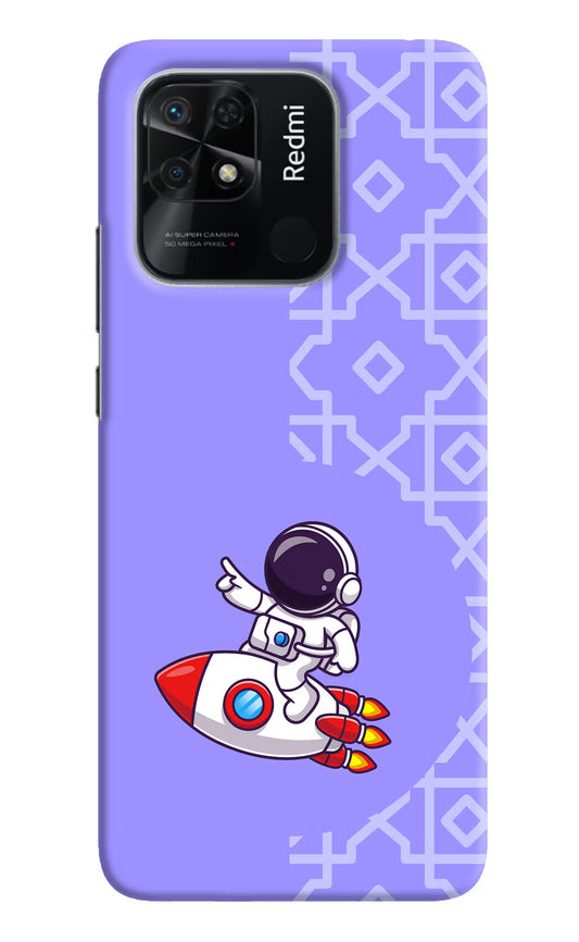 Cute Astronaut Redmi 10/10 Power Hard Case Back Cover by Casekaro