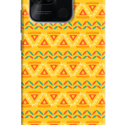 Tribal Pattern Redmi 10/10 Power Hard Case Back Cover by Casekaro