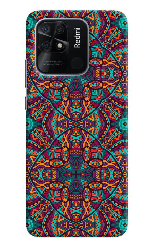 Colour Mandala Redmi 10/10 Power Hard Case Back Cover by Casekaro