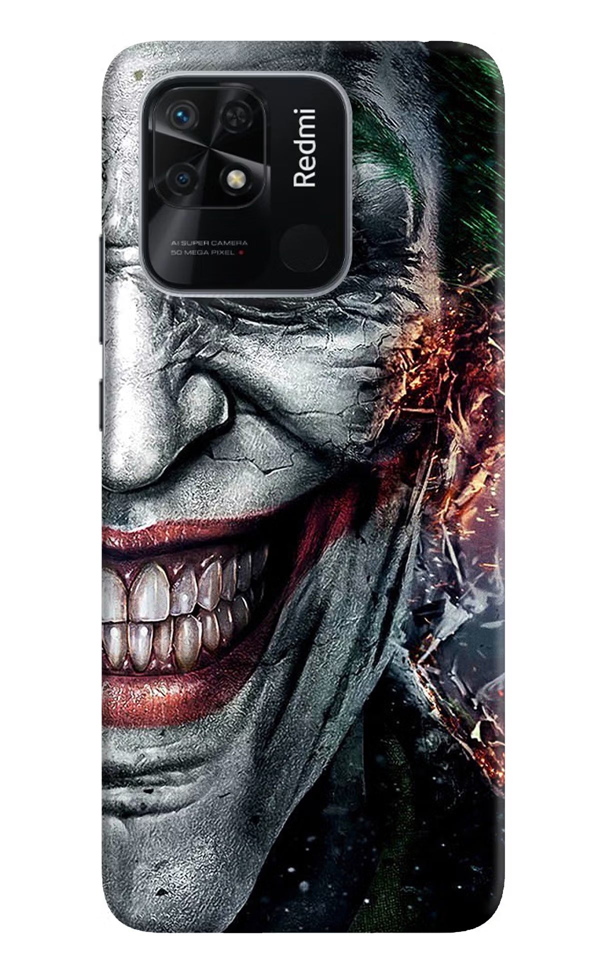 Joker Cam Redmi 10/10 Power Hard Case Back Cover by Casekaro