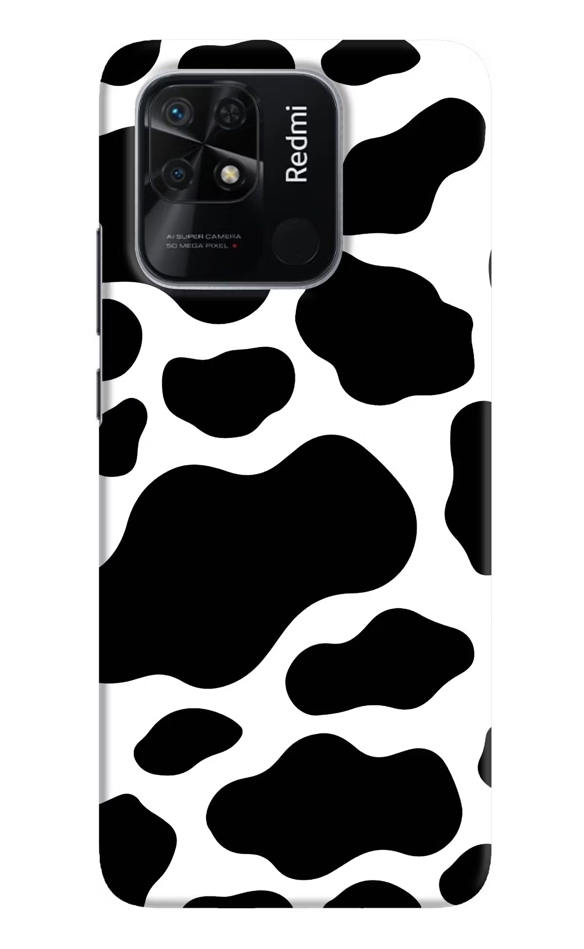 Cow Spots Redmi 10/10 Power Hard Case Back Cover by Casekaro