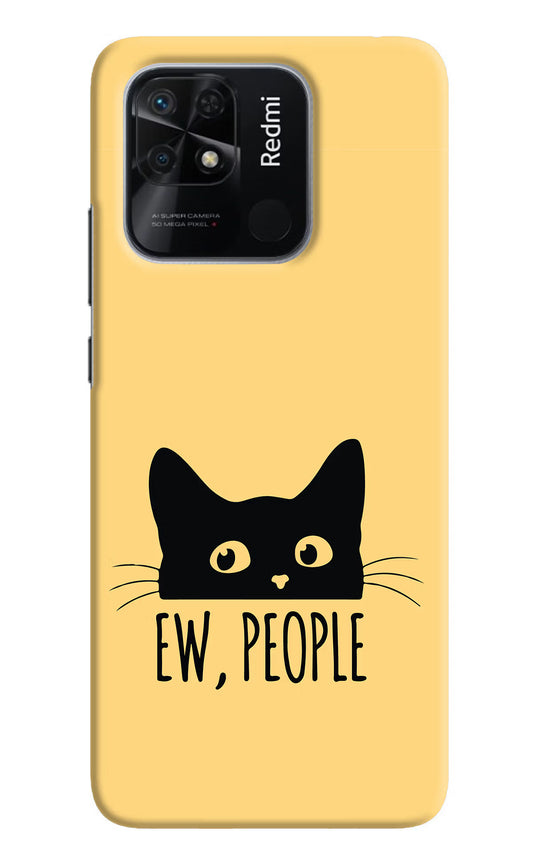 Ew People Catitude Redmi 10/10 Power Hard Case Back Cover by Casekaro