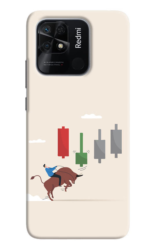 Bull Trading Momentum Redmi 10/10 Power Hard Case Back Cover by Casekaro