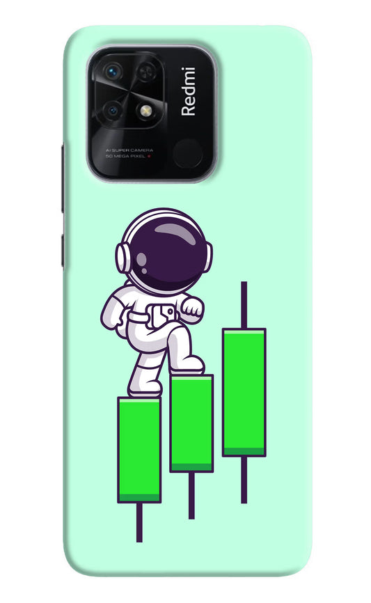 Astronaut Trader Redmi 10/10 Power Hard Case Back Cover by Casekaro