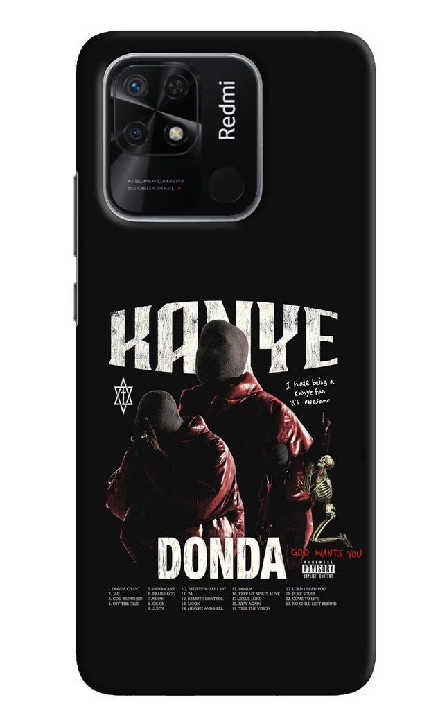 Donda Kanye West Redmi 10/10 Power Hard Case Back Cover by Casekaro