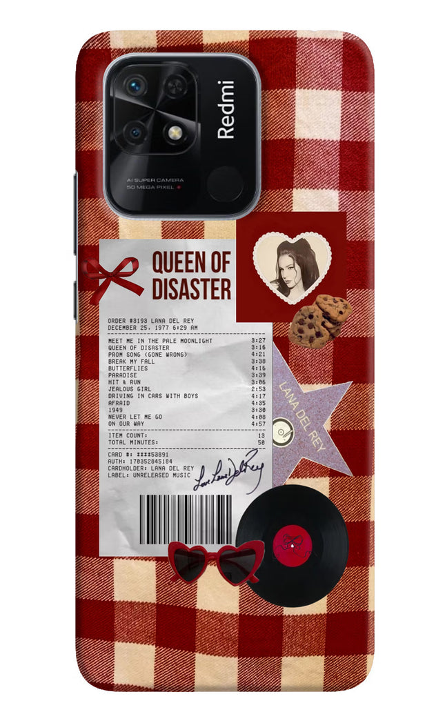 Queen of Disaster Redmi 10/10 Power Hard Case Back Cover by Casekaro