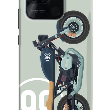 Classic Cafe Racer 99 Redmi 10/10 Power Hard Case Back Cover by Casekaro