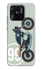 Classic Cafe Racer 99 Redmi 10/10 Power Hard Case Back Cover by Casekaro