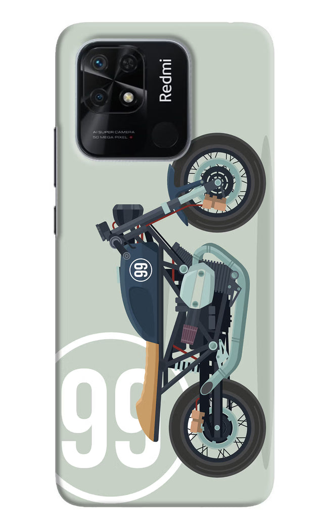 Classic Cafe Racer 99 Redmi 10/10 Power Hard Case Back Cover by Casekaro