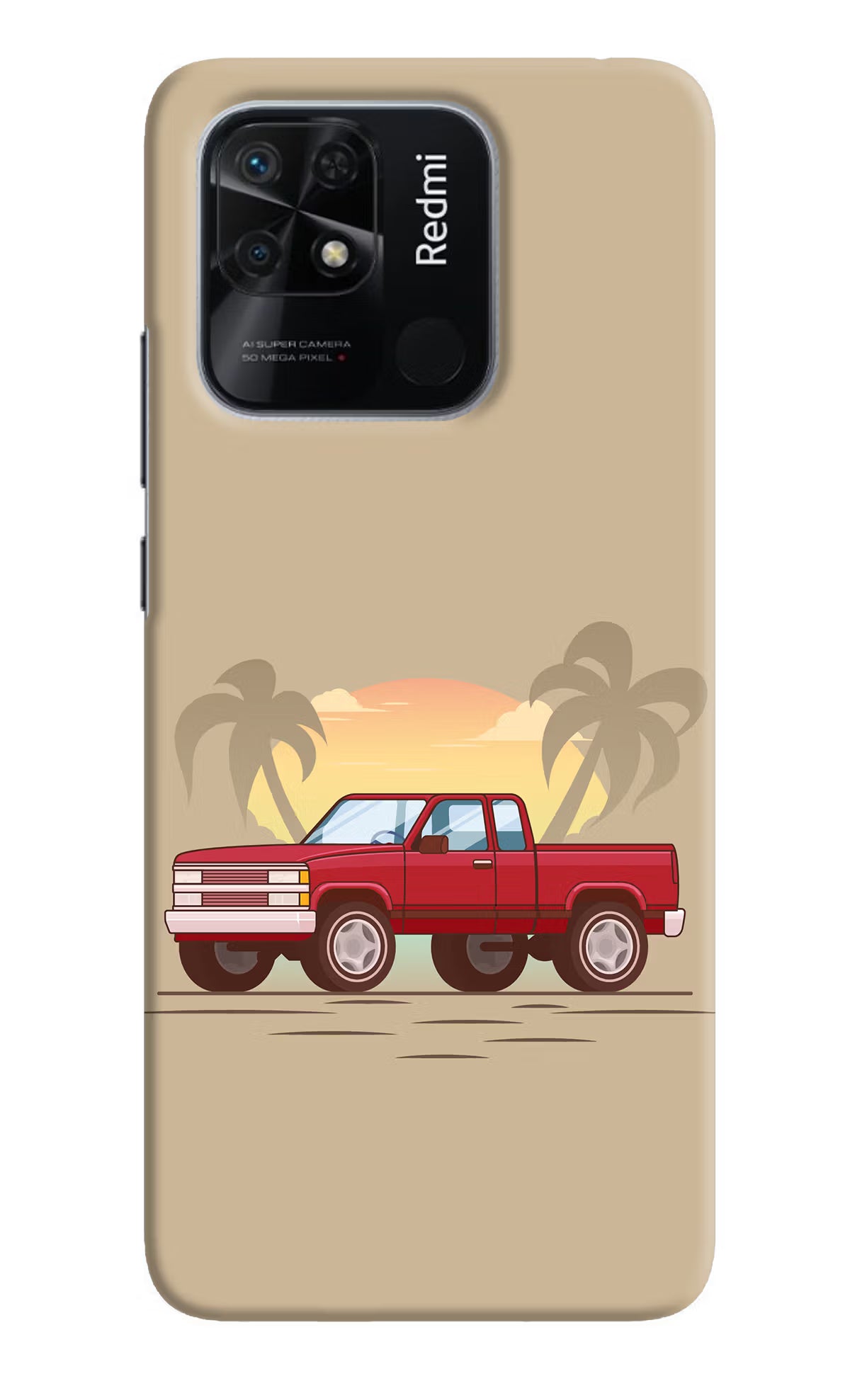 Desert Classic Drive Redmi 10/10 Power Hard Case Back Cover by Casekaro